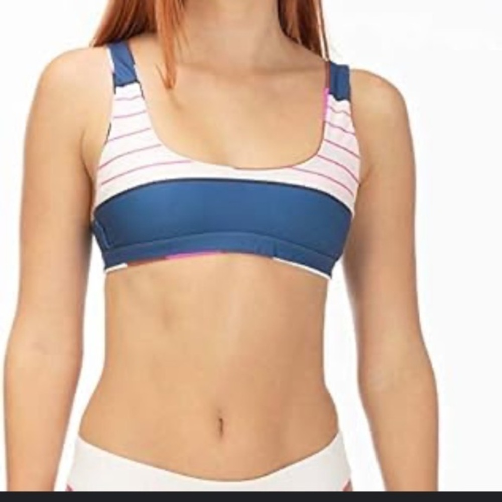 Hurley Women's Quick Dry Maritime Surf reversible top  - top small bottoms large